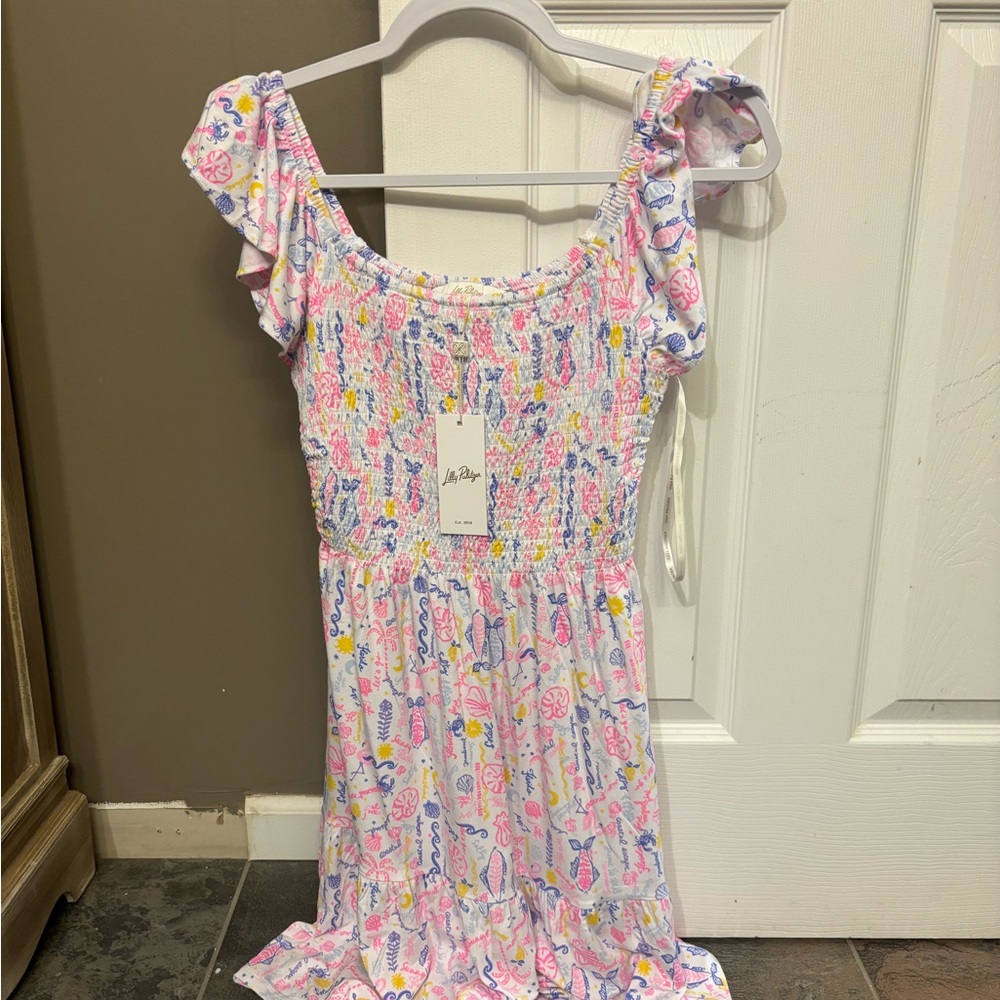 Lilly Pulitzer Kids Dress in Pink and Purple